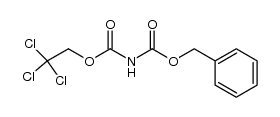 benzyl 2,2,2-trichloroethylimidodicarbonate结构式