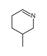 3-methyl-2,3,4,5-tetrahydropyridine Structure