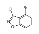 4-溴-3-氯苯并[d]异恶唑结构式