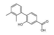 4-(2,3-dimethylphenyl)-3-hydroxybenzoic acid结构式