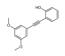 2-[2-(3,5-dimethoxyphenyl)ethynyl]phenol Structure