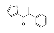 2-phenyl-1-thiophen-2-ylprop-2-en-1-one结构式