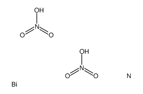 Nitric acid, bismuth salt (3:1) Structure