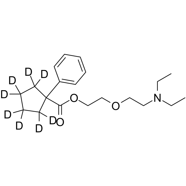 Pentoxyverine-d8结构式