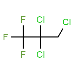 Trichlorotrifluoropropane structure