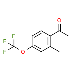 2-Methyl-4-(trifluoromethoxy)acetophenone Structure