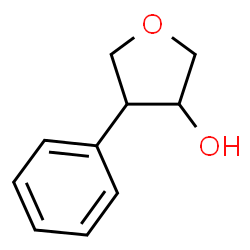 4-苯基四氢呋喃-3-醇结构式