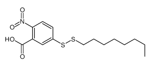 n-octyl-5-dithio-2-nitrobenzoic acid Structure