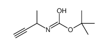 丁-3-炔-2-基氨基甲酸叔丁酯结构式