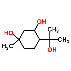 p-Menthane-1,3,8-triol Structure