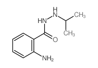 Benzoic acid, 2-amino-,2-(1-methylethyl)hydrazide Structure
