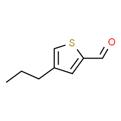 2-Thiophenecarboxaldehyde, 4-propyl- (9CI)结构式