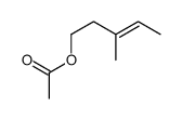3-methylpent-3-en-1-yl acetate Structure