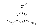 2,6-二甲氧基-4-氨基吡啶结构式
