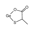 4-methyl-1,3,22-oxathiagermolan-5-one结构式