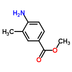 4-氨基-3-甲基苯甲酸甲酯结构式