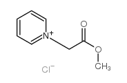 1-(2-methoxy-2-oxoethyl)pyridinium chloride Structure