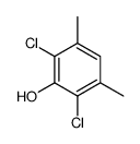 2,6-Dichloro-3,5-dimethylphenol Structure