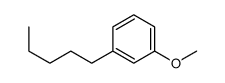 1-methoxy-3-pentylbenzene结构式
