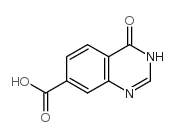 3,4-二氢-7-羧基-4-喹唑啉酮结构式