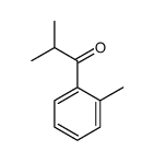 2-甲基-1-(邻甲苯基)丙-1-酮结构式