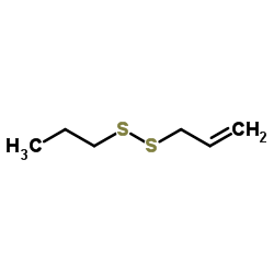 Allyl propyl disulfide Structure