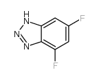 1H-Benzotriazole,5,7-difluoro- structure