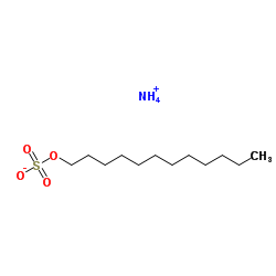 十二烷基硫酸铵结构式