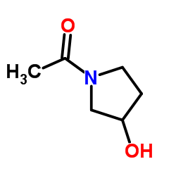 1-(3-hydroxypyrrolidin-1-yl)ethanone Structure