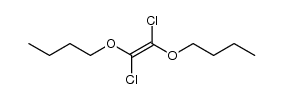1,2-dibutoxy-1,2-dichloro-ethene结构式