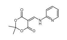 isopropylidene (2-pyridylamino)methylenemalonate结构式