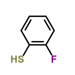 2-氟苯硫酚结构式