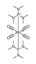 tetracarbonylbis(hexamethylphosphorous triamide)molybdenum结构式