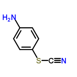 4-amino phenyl thiocyanate Structure