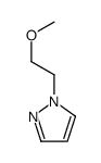 1-(2-甲氧基乙基)-1H-吡唑结构式