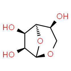 1,6-Anhydro-α-L-gulofuranose结构式