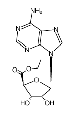 ethyl adenosine-5'-carboxylate结构式