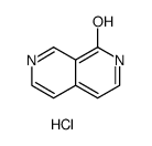 1-hydroxy-[2,7]-naphthyridine hydrochloride salt结构式