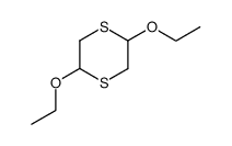 2,5-diethoxy-[1,4]dithiane Structure