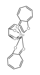 2-hydroxycyclohepta-2,4,6-trien-1-one; ruthenium Structure
