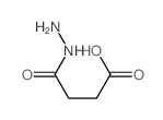 4-肼基-4-氧代丁酸结构式