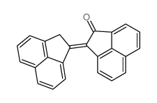 1(2H)-Acenaphthylenone,2-(1(2H)-acenaphthylenylidene)-结构式