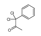1,1-dichloro-1-phenylpropan-2-one结构式