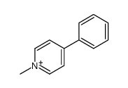 N-methyl-4-phenylpyridinium结构式