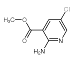 METHYL 2-AMINO-5-CHLORONICOTINATE Structure