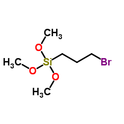 3-溴丙基三甲氧基硅烷结构式