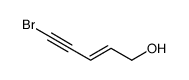 5-bromo-pent-2-en-4-yn-1-ol结构式