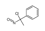 (1-chloro-1-nitrosoethyl)benzene Structure