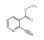 methyl 3-cyanopyridine-2-carboxylate Structure