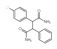 2-(4-chlorophenyl)-3-phenyl-butanediamide Structure